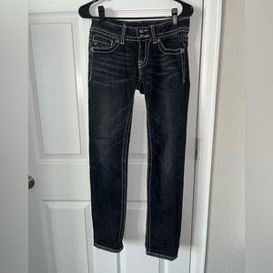 Miss Me Black Jeans, size 28